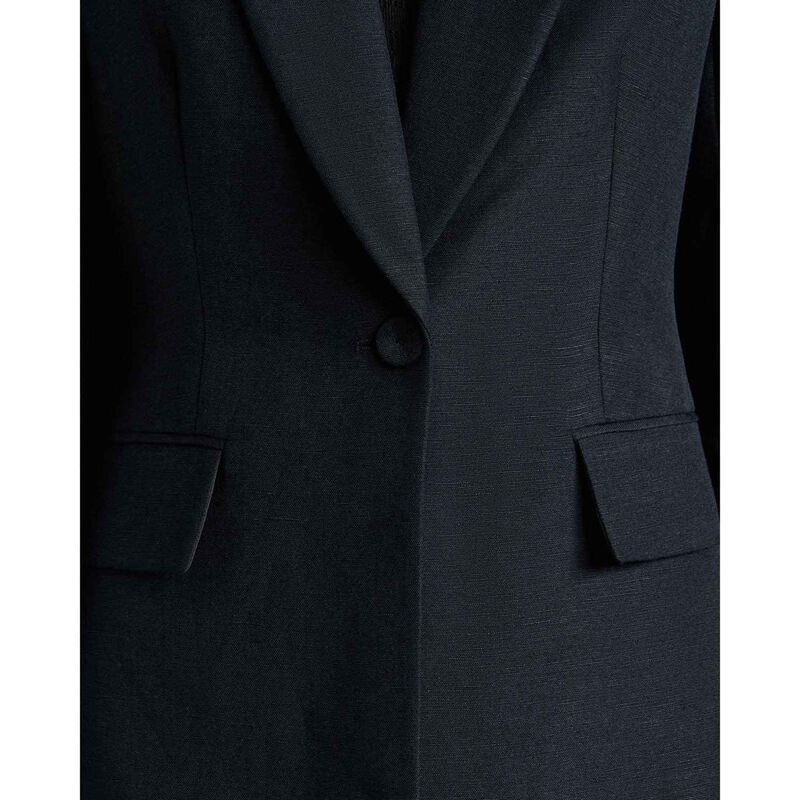 Cue Lustre Linen Blend Blazer image number 2